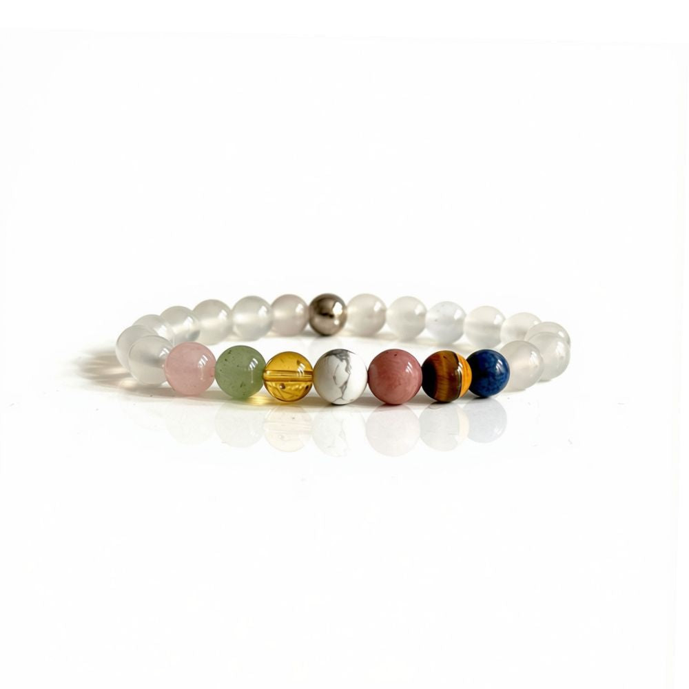 Libra crystal bracelet gift for September birthdays