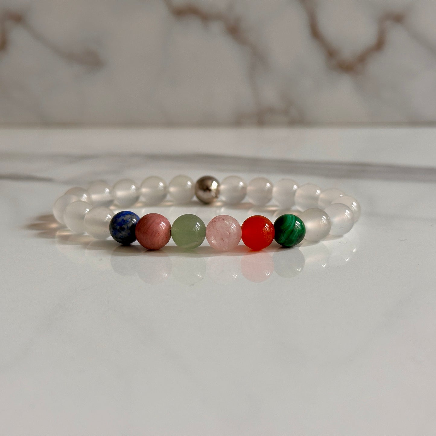 Taurus crystal bracelet gift for April birthdays