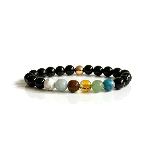 Gemini crystal bracelet gift for May birthdays