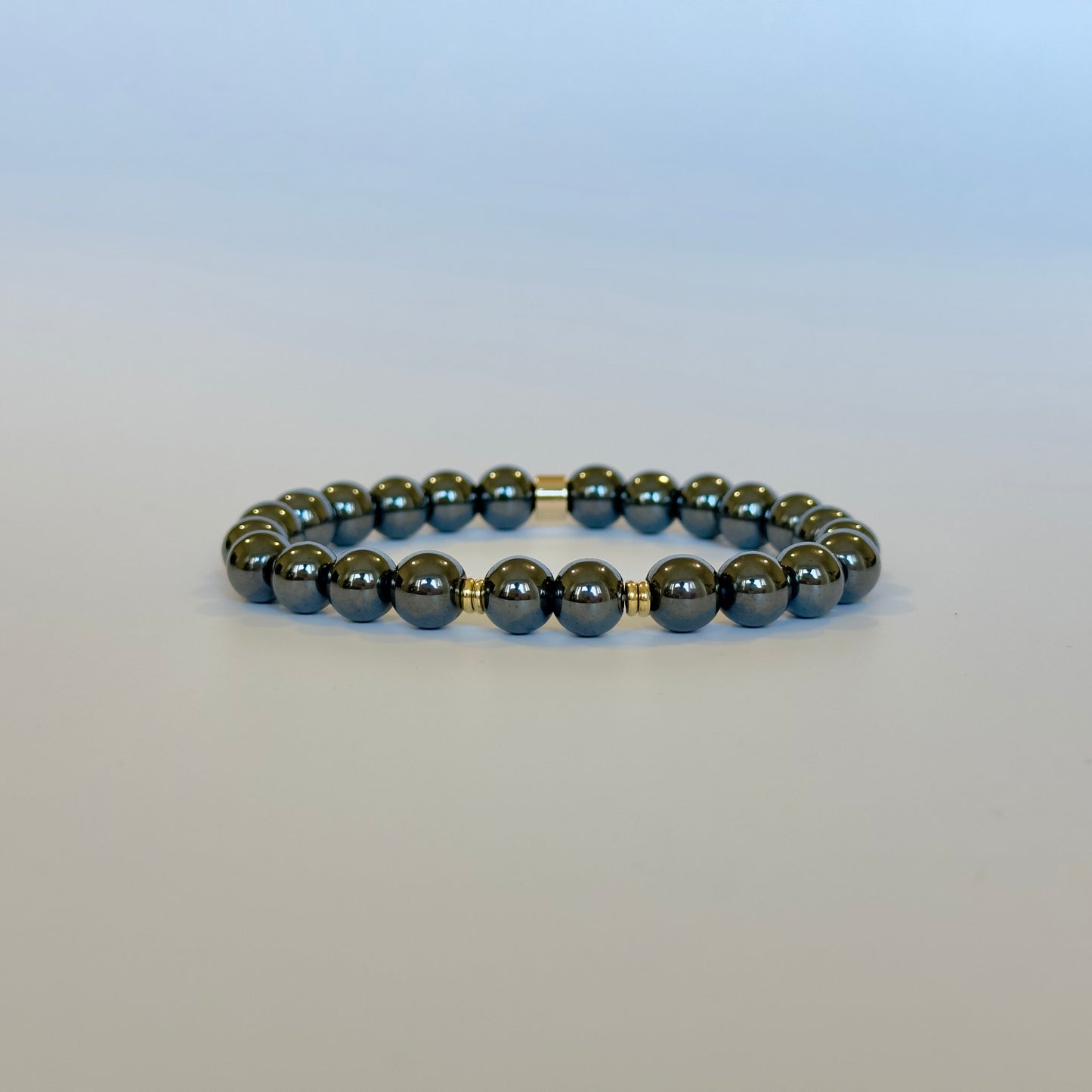 Hematite crystal bracelet