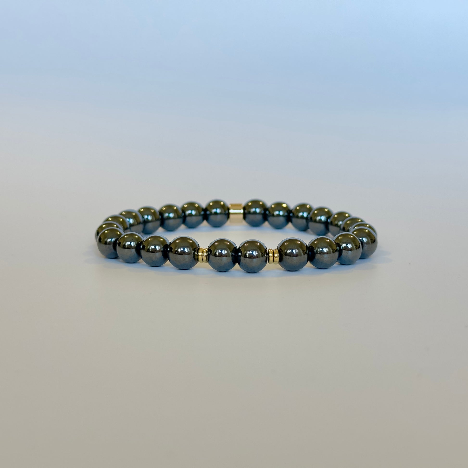 Hematite crystal bracelet