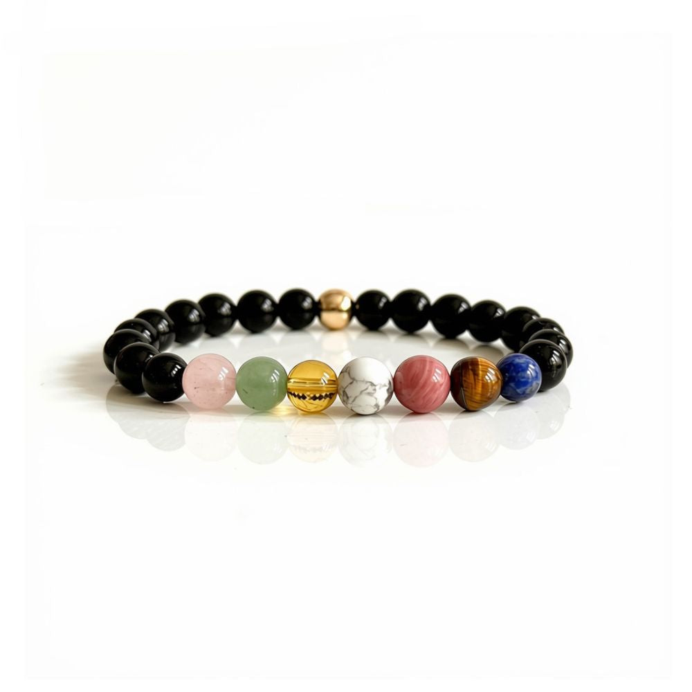 Close up of Libra birthstone bracelet