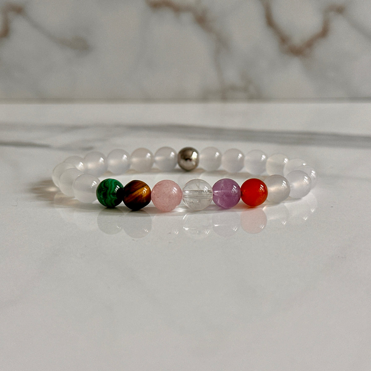 Capricorn crystal bracelet gift for December and January birthdays