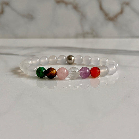 Capricorn crystal bracelet gift for December and January birthdays