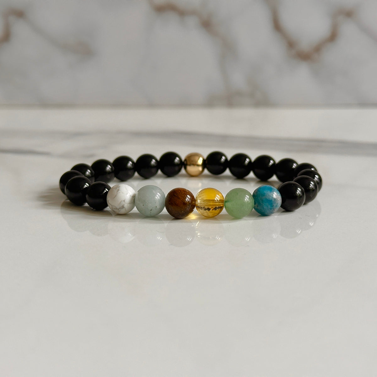 Gemini crystal bracelet gift for May birthdays