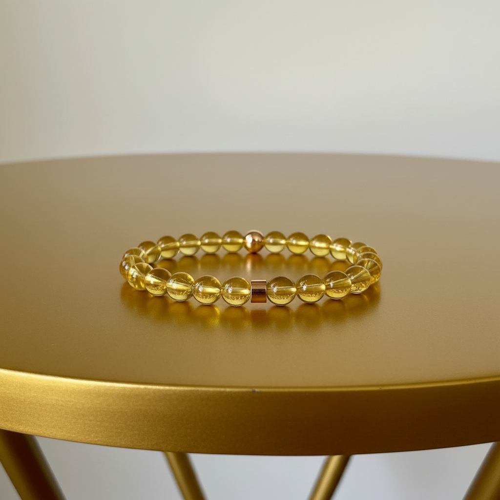 Natural Citrine Bracelet for Her: Embrace Abundance & Joy
