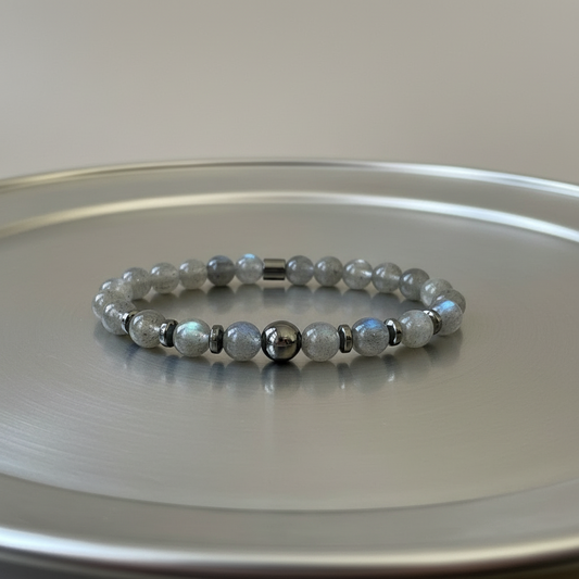 Natural Labradorite Bracelet for Him: Elevate Your Spirit and Style