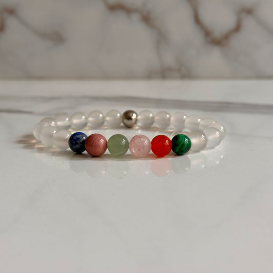 Taurus crystal bracelet gift for April birthdays